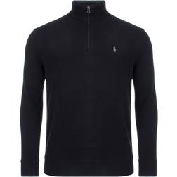 Polo Ralph Lauren Double Knit Half-Zip Sweater - Black