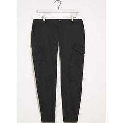 Jack & Jones Plus Size Slim Fit Cargobyxor Svart