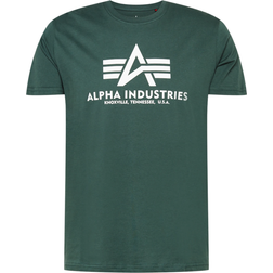 Alpha Industries Bluser And T-shirts - Oliven/Hvid