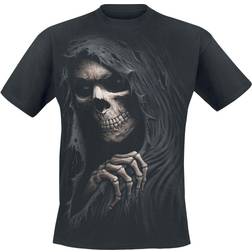 Spiral Goth T-skjorte Grim Ripper - Svart