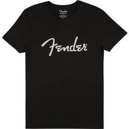 Fender Spaghetti Logo T-Shirt Black Men's