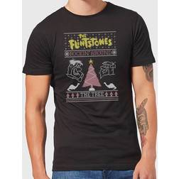 Rockin Around The Tree Christmas T-Shirt - Black