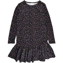 The New Draya L/S Dress - Phantom (TN4424)