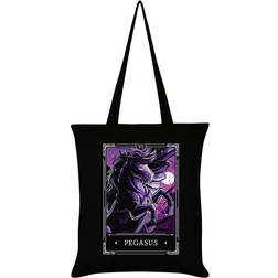 Legends The Pegasus Tote Bag (One Size) (Black/Violet) Deadly Tarot