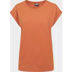 Urban Classics Extended Shoulder Tee - Rust Orange