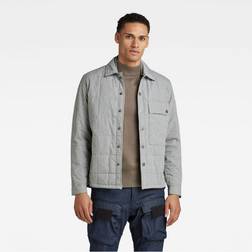 G-Star Raw Postino Quilted Overshirt Jacka - Blå