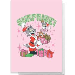 Tom And Jerry Surprise! Greetings Card Standard Card