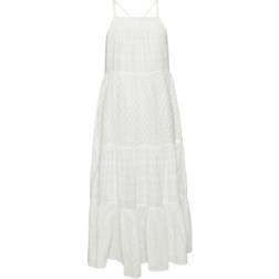 Superdry Vintage Maxi-Trägerkleid mit Spitze - Schwarz
