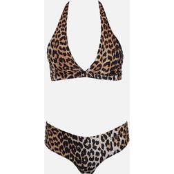 Ganni A4154 Halter Bikinitop Bikinitoppe hos Magasin 943