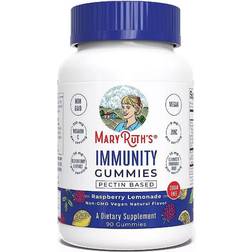 MaryRuth Organics Immunity Gummies Pectin Based Raspberry Lemonade 90 Gummies