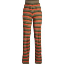Jack & Jones Pantaloni Marta Cachi/Verde Scuro/Arancione/Fucsia