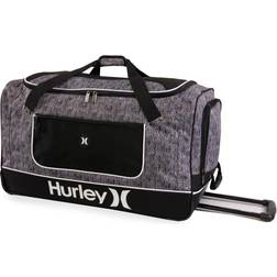 Hurley Rolling Duffel, Grey Tweed