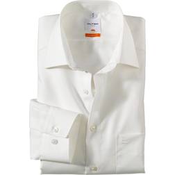 Olymp Luxor Shirt Modern Fit Off-White 17 1/2