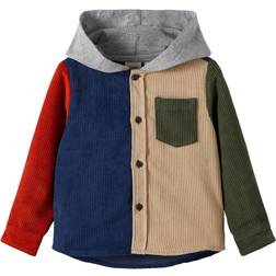 Name It Boy's Nmmlasalle ls Shacket Jacket - Humus