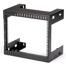 StarTech 8U Open Frame Wall Mount Equipment Rack 12 in
