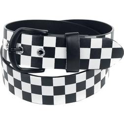 Rock Daddy Cintura Rockabilly di - Checkerboard - Unisex - Nero/Bianco