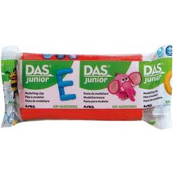 Das Junior Air-Drying Modeling Clay, 3.5 Oz, Red