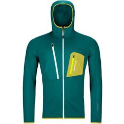 Ortovox Fleece Grid Hoody Fleecetröjor Herr Pacific