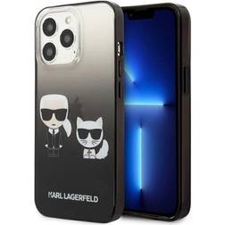 Karl Lagerfeld KLHCP13LTGKCK iPhone 13 Pro 13 6,1 hardcase czarny/black Gradient Ikonik & Choupette