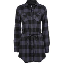 Brandit Longsleeve Ladies Longshirt - Zwart/Grijs