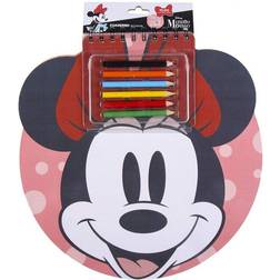 Stationært sæt Minnie Mouse Notesbog (30 x 30 x 1 cm)