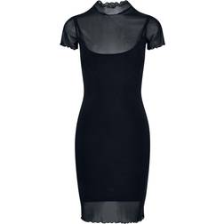 Urban Classics Ladies Mesh Double Layer Dress Kort klänning Dam