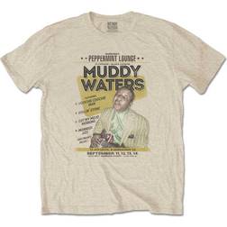 Muddy Waters Men's Peppermint Lounge T-Shirt, (Sand Sand) X (Size:X-Large)