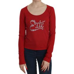 Exte Exte Crystal Embellished Long Sleeve Women's Blouse