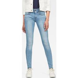 G-Star Lynn Mid Super Skinny Jeans Women's - Dusty Grey