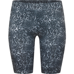 Urban Classics Ladies AOP Cycle Shorts - Black/White