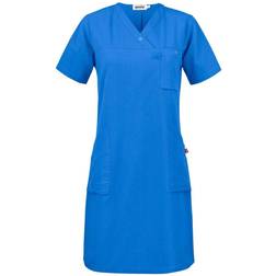 Smila Workwear Cajsa klänning, Ljus Kungsblå