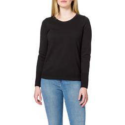 Vila Ril Oversize V-Neck Knit Top