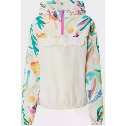 Urban Classics Ladies Ladies Mixed Pull Over Jacket whitesandfruity