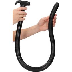 Shots Ass Snake Dildo Black 100 cm