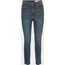 Noisy May Women's NMAGNES HW ANK Jeans VI124MB BG NOOS, Denim, 30/32