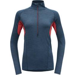 Devold Running Woman Zip Neck Flood