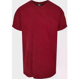 Urban Classics Long Shaped T-shirt - Rouge