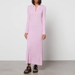 HUGO BOSS Dames Floriene Gebreide Jurk - Veelkleurig