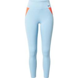 Nike One Dri Fit Mid Rise Color-blocked Leggings