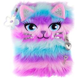 Tinka Plush Diary with Lock Crazy Cat (8-802137)