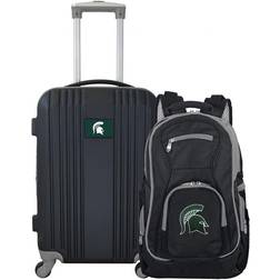 Michigan State Spartans Wheeled Carry-On Luggage & Backpack Set, Oxford