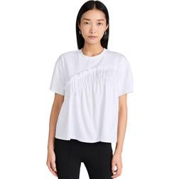 Jason Wu Ruffle Short-Sleeve T-Shirt