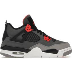 NIKE Air Jordan 4 Retro GS - Dark Grey/Infrared 23/Black/Cement Grey