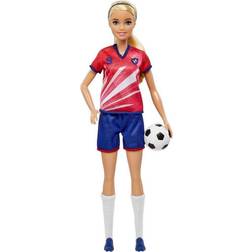 Barbie Soccer Doll Colorful 9 Uniform Soccer Ball