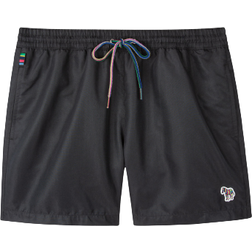 Paul Smith Zebra Logo Swim Shorts - Black