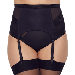 Pour Moi Viva Luxe Garter Belt - Black