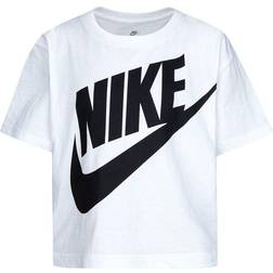 NIKE Girl's Icon Futura T-shirt - White