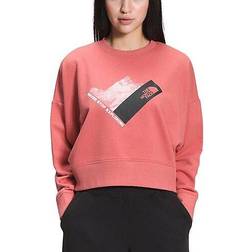 The North Face Climb Graphic Crewneck Sweater - Faded Rose