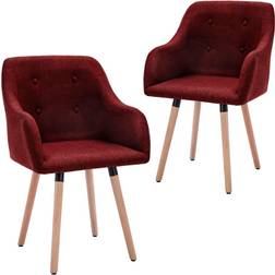 vidaXL - Køkkenstol 84cm 2stk