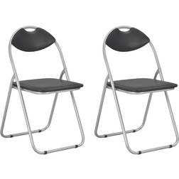 vidaXL Folding Køkkenstol 80.5cm 2stk